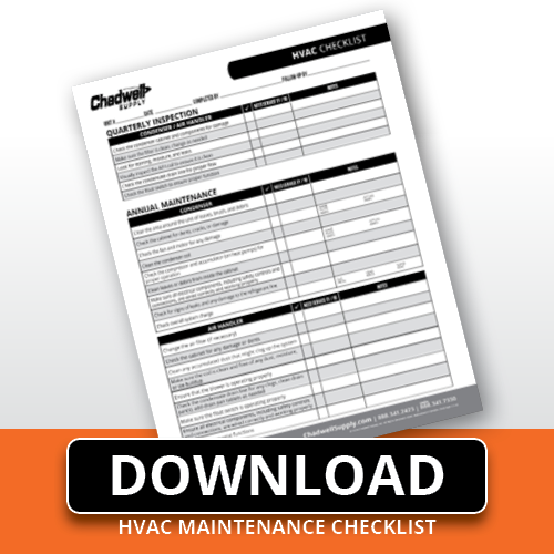 HVAC Maintenance Checklist