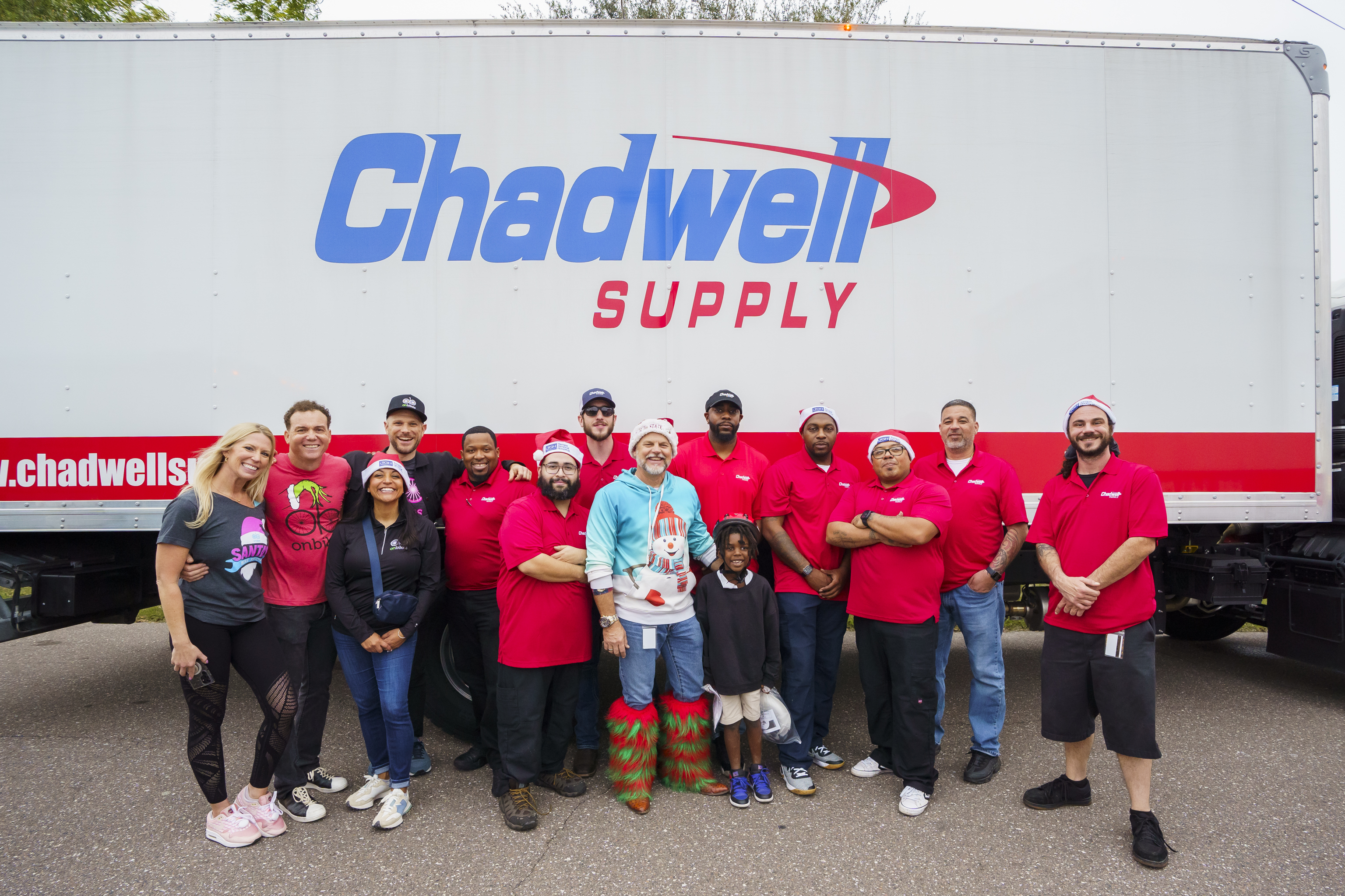 OnBikes Chadwell Cares Group Photo