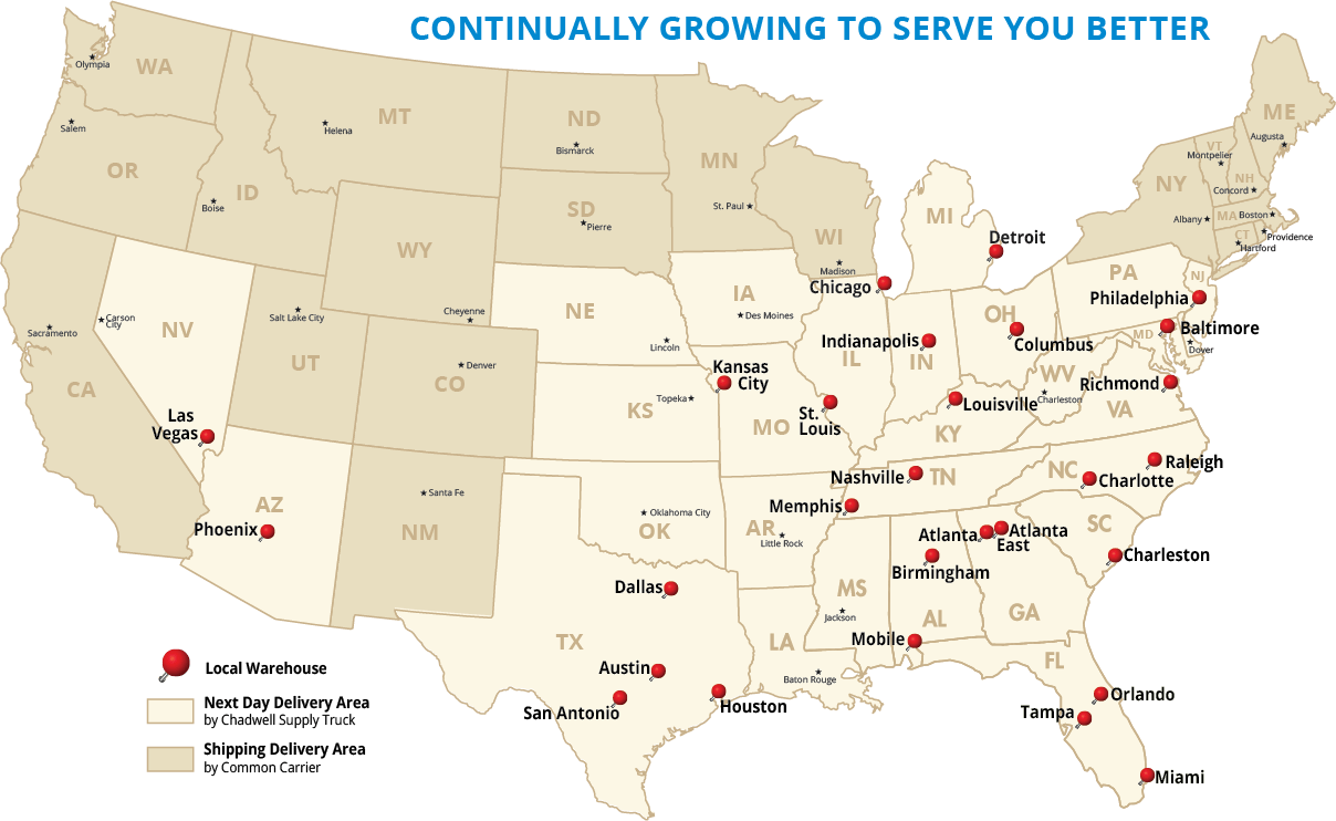 Locations Map